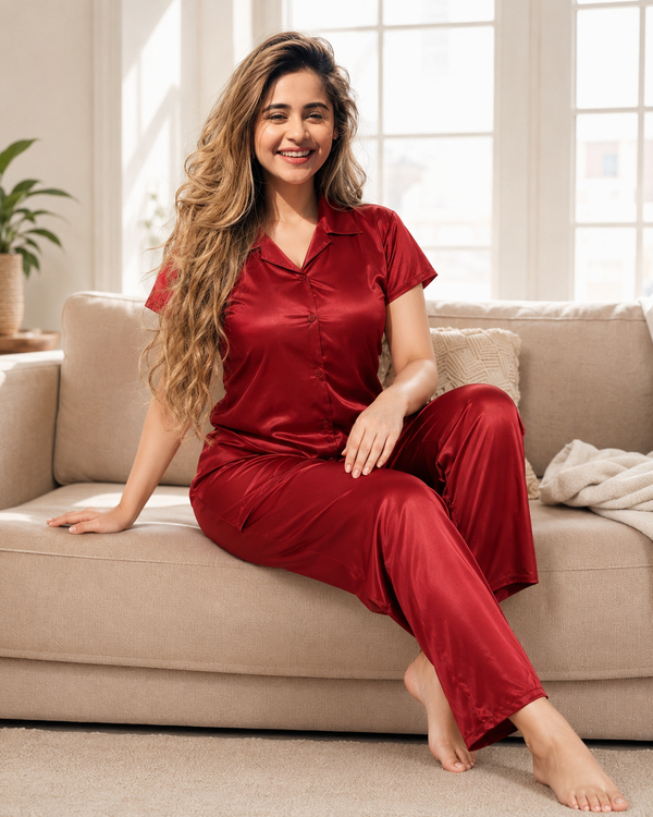 Silk Touch Night Suit