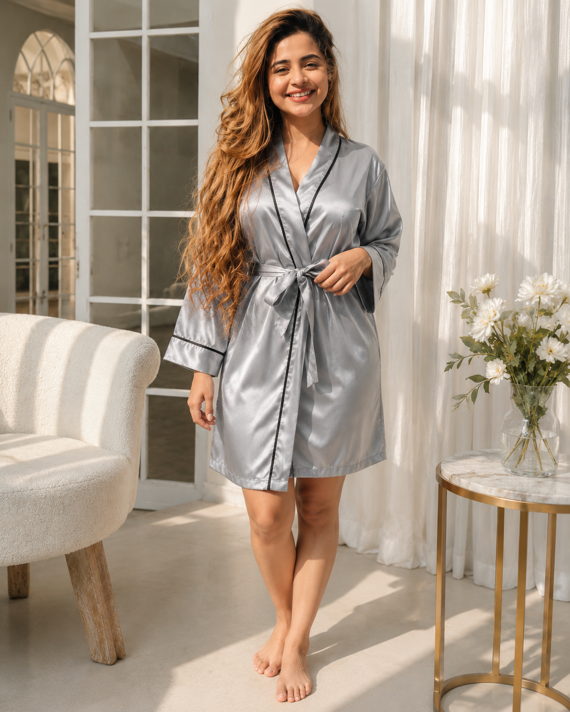 Classic Nighty Sleepwear Robe